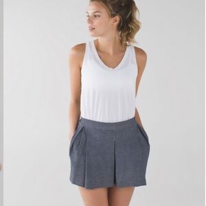 lululemon athletica Charcoal Skort